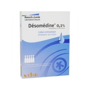 Desomedine 0,1% 10 collyres unidoses