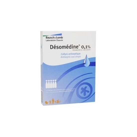 Desomedine 0,1% 10 collyres unidoses