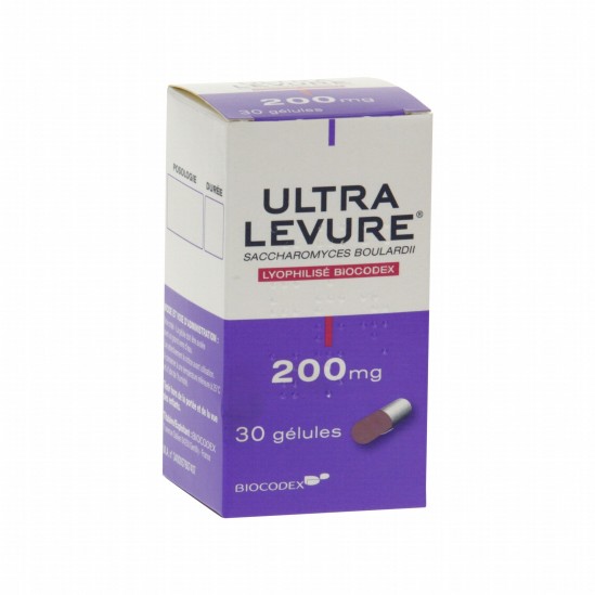 Ultra-Levure 200mg 30 gélules