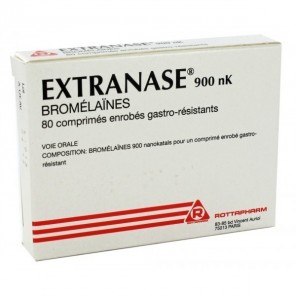 Extranase 900nK 80 comprimés