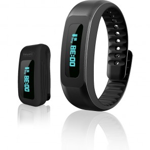 Bewell Connect Tracker d'Activité et de Sommeil Noir BW-F17B