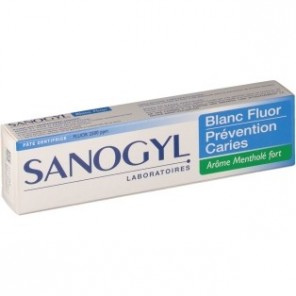 Sanogyl Blanc fluor dentifrice 105g