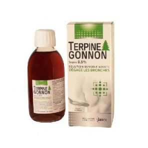 Terpine gonnon 0,5 pour cent solution buvable 200ml