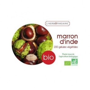 L'Herbôthicaire Marron d'Inde Bio 200 gélules