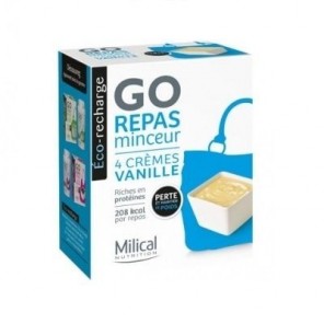 Milical Go Repas Minceur Eco-recharge Vanille