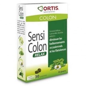 ORTIS Sensi Colon Relax 30 comprimés