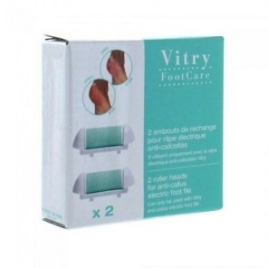 VITRY FootCare Embout de Rechange pour Rape Electrique 2 embouts