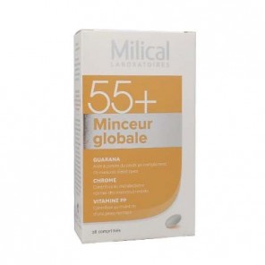 MILICAL 55+ Minceur Globale 28 comprimés