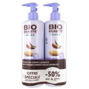 Bio Beauté Douche Crème Lavante Lot de 2X400ml