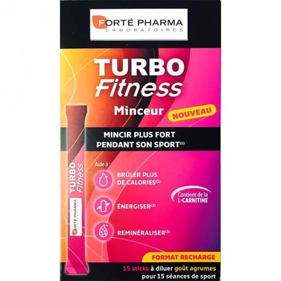 Forte Pharma Turbo fitness 15 sticks gout agrumes