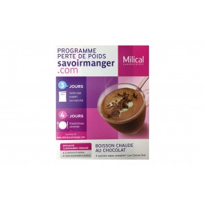 Milical LCD Boisson chaude au chocolat 4 sachets