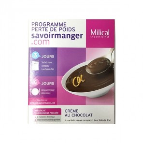 Milical LCD Crème Chocolat 4 sachets