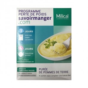 Milical LCD Purée de pommes de terre 4 sachets