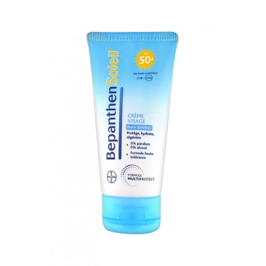 Bepanthen Soleil Crème Visage FPS 50+ 50 ml