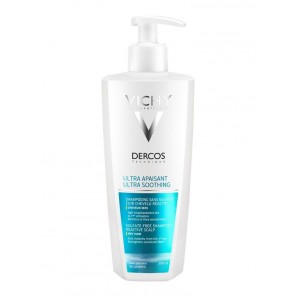 Vichy Dercos Shampoing Ultra Apaisant pour cheveux secs 390ml