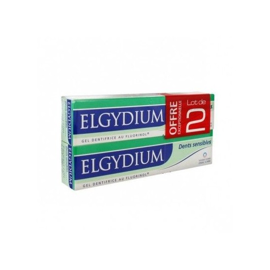 ELGYDIUM DENTS SENSIBLES  LOT 2X75ML+1 OF