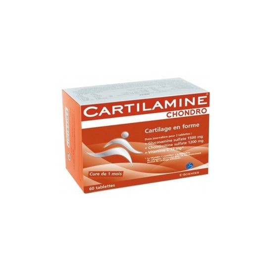 E-SCIENCES Cartilamine chondro articulation 60 tablettes