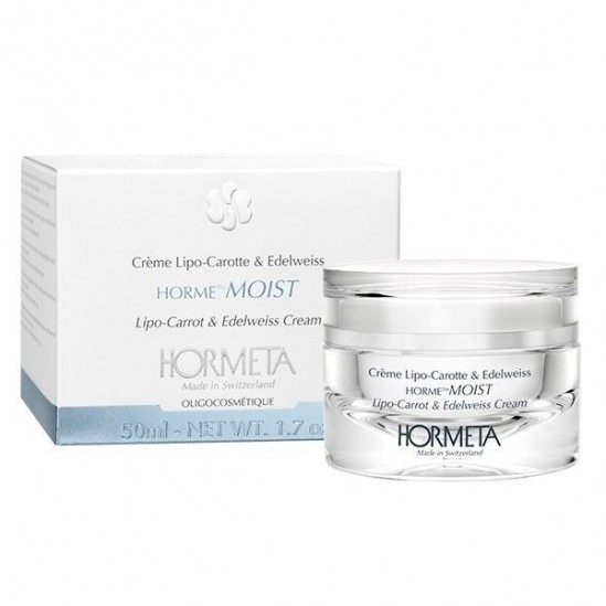 Hormeta - Hormemoist - Crème lipo carottes et edelweiss, 50ml