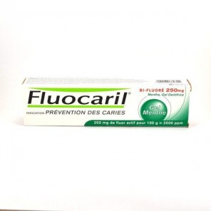 Fluocaril Bi-Fluoré Gel Dentifrice Menthe 125 ml