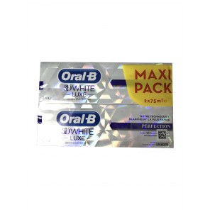 Oral-B 3D White Luxe Perfection Lot de 2 x 75 ml