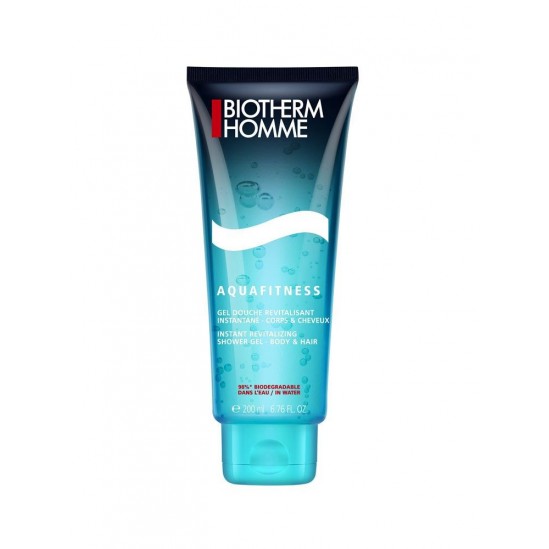 Biotherm Homme Aquafitness Gel Douche Revitalisant Instantané 200 ml