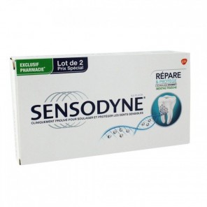 Sensodyne Menthe Fraîche Lot 2x75 ml 