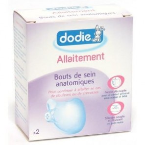 Dodie Allaitement Bouts de Sein Anatomiques x2