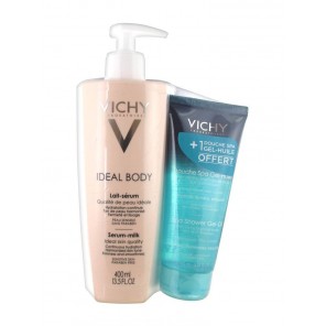 Vichy Corps Ideal Body Lait 400ml + Huile Offerte