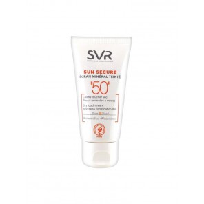 SVR Sun Secure SPF50+ Ecran Minéral Teinté Crème Toucher Sec 50ml