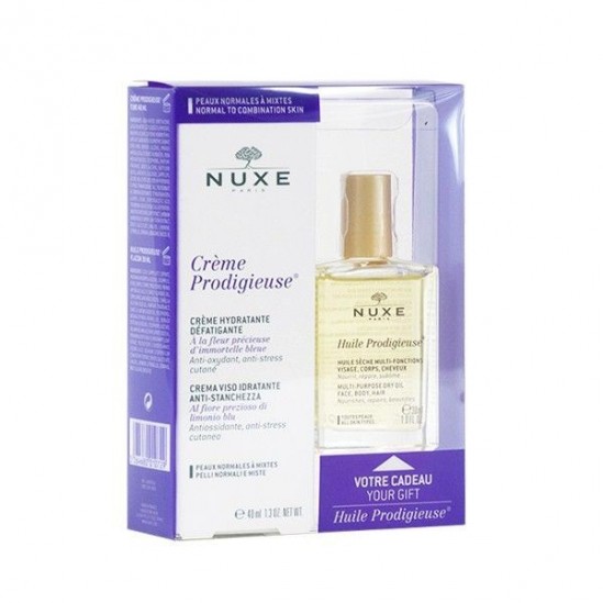 Nuxe Coffret Crème Prodigieuse 40ml et Huile Prodigieuse 30ml