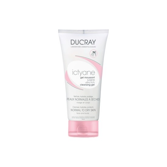 Ducray Ictyane Gel Moussant Surgras 200 ml 