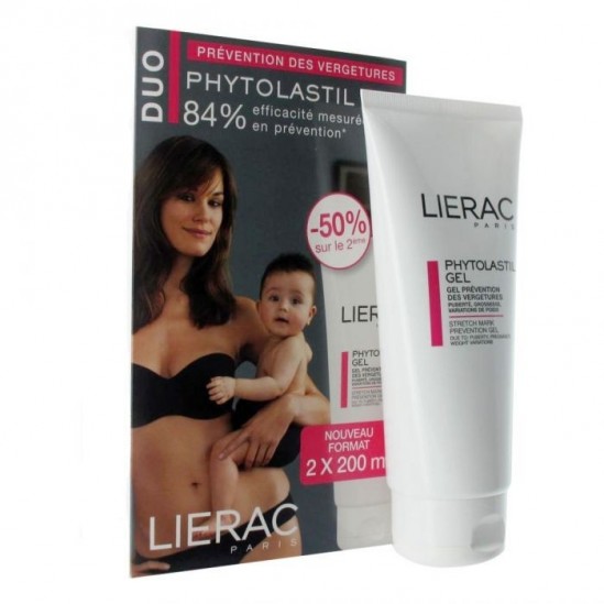 Lierac Phytolastil Gel Prévention des Vergetures Lot x2 200 ml 