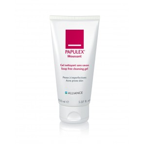 Alliance Papulex moussant gel nettoyant sans savon 150ml