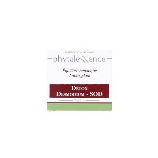 Phytalessence Détox Desmodium SOD 30 Gélule