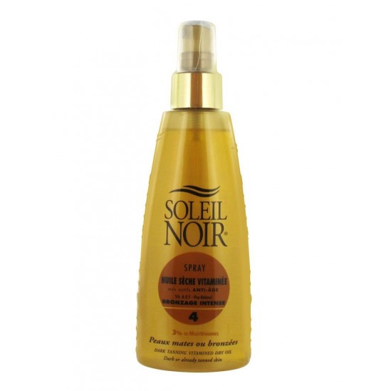 Soleil Noir Huile Sèche Vitaminée SPF 4 150 ml