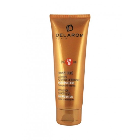 Delarom Lait Bronze Dorée SPF30 125ml