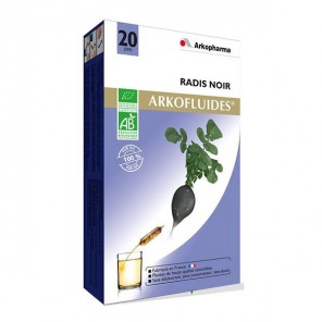 Arkopharma Arkofluide radis noir bio 20 ampoules