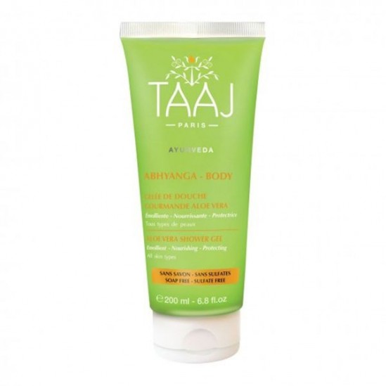 Taaj Abhyanga Gelée de Douche Gourmande Aloe Vera 200 ml