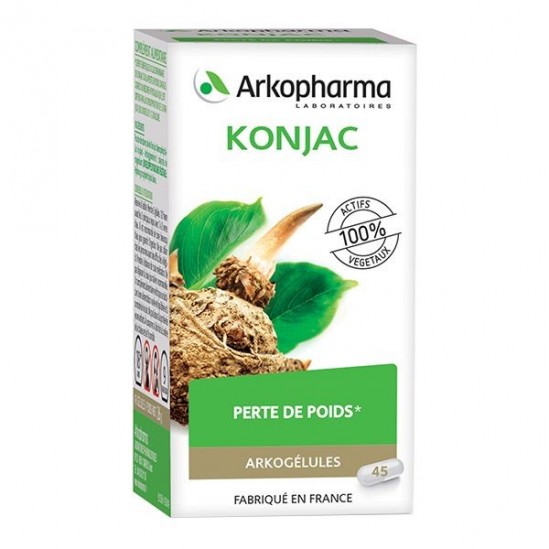 Arkopharma arkogélules konjac 45 gélules