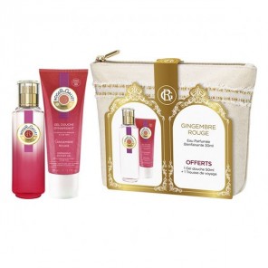 Roger & Gallet trousse Noel Gingembre Rouge avec 1 eau parfumée 30ml + 1 gel douche 50ml