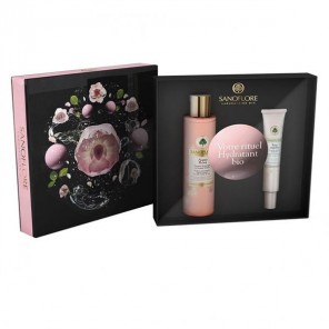 Sanoflore Coffret Noël Rosa Angélica avec 1 essence botanique 200ml + 1 Velouté d'eveil hydratant léger 40ml