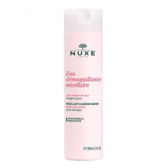 Nuxe eau démaquillante micellaire aux pétales de rose 200ml