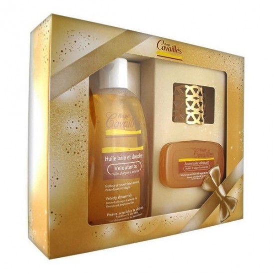 Rogé Cavaillès Coffret Veloutant Huile Bain et Douche Veloutante