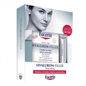 Eucerin Coffret Hyaluron Filler Peaux Sèches 