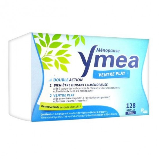 Ymea Ménopause Ventre Plat 128 Gélules