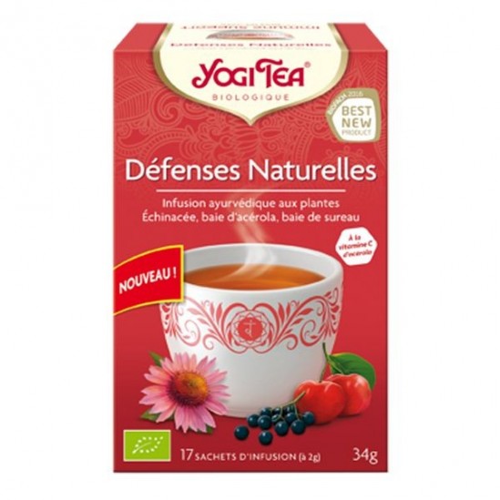 Yogi tea défenses naturelles 17 sachets