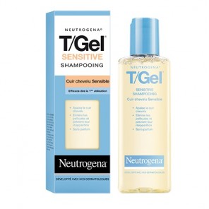 Neutrogena T-Gel Sensitive Shampooing Antipelliculaire 125ml 