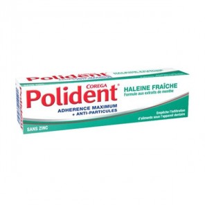 Polident crème fixative haleine fraîche 40g