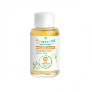 Puressentiel huile de massage pour le ventre 15 huiles essentielles 50ml