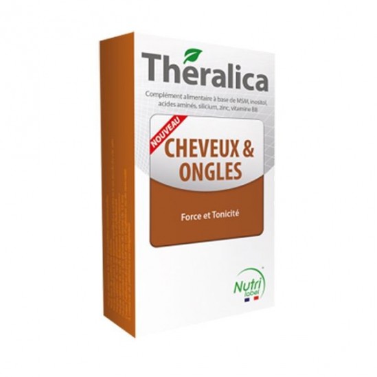 Theralica compléments alimentaires cheveux et ongles boites de 60 gélules